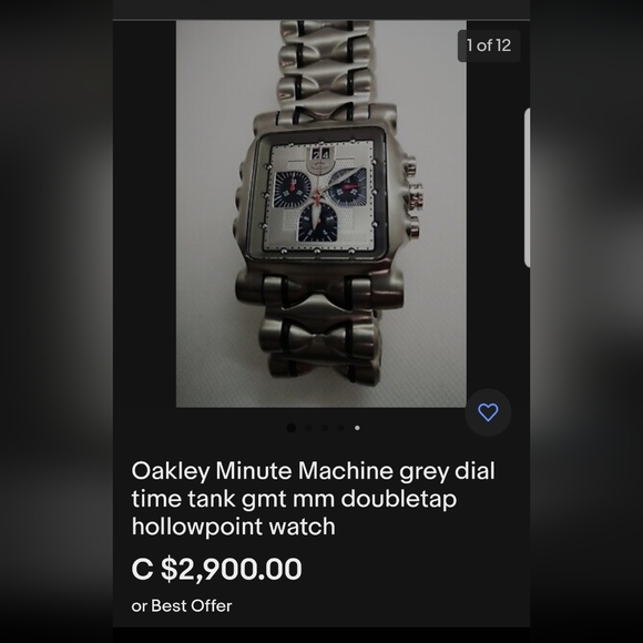 Oakley Minute Machine watch - Picture 3 of 3